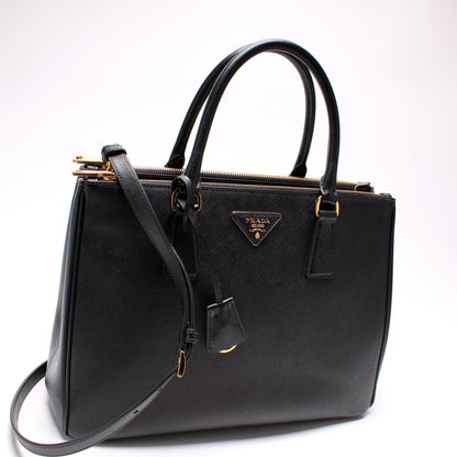 Prada Saffiano Lux Medium Galleria Bag Rovelle Bags