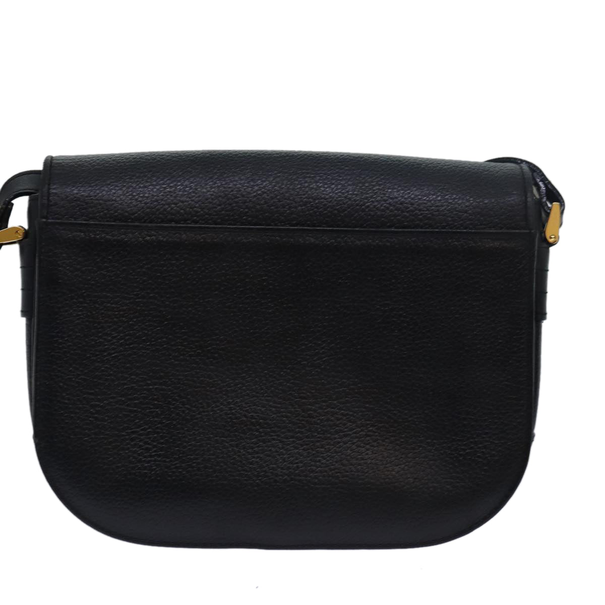 Burberry Brand Leather Black Shoulder Bag Style 20