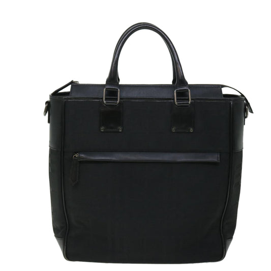 Burberry Backpack Brand Canvas Black