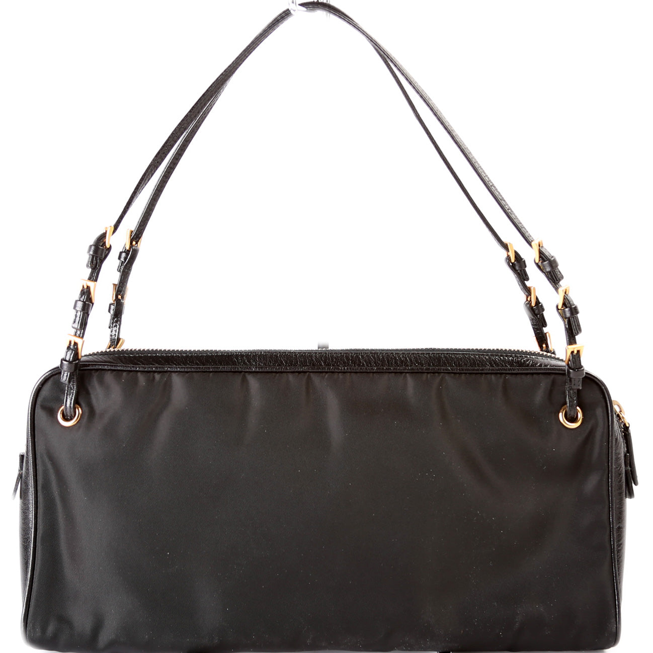 Prada Tessuto Nylon Zipper Satchel Bag Rovelle Bags