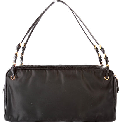 Prada Tessuto Nylon Zipper Satchel Bag Rovelle Bags
