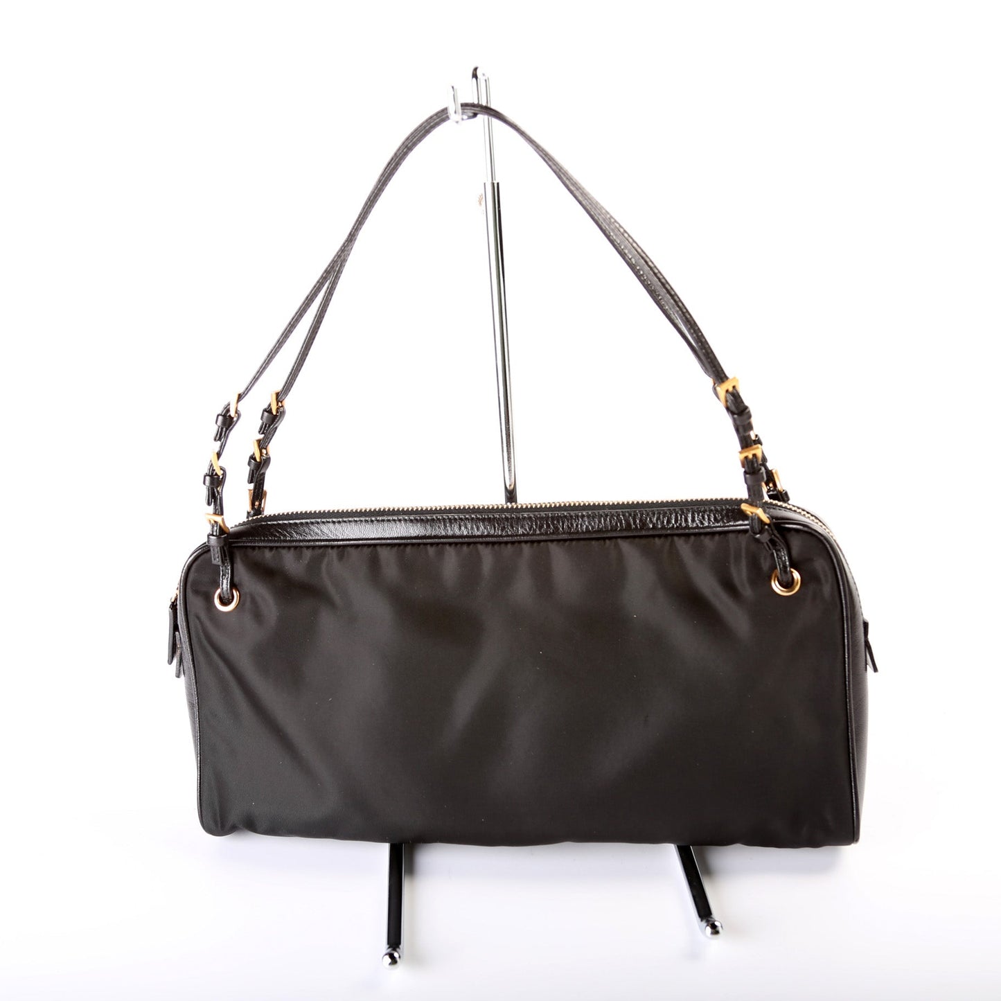 Prada Tessuto Nylon Zipper Satchel Bag Rovelle Bags