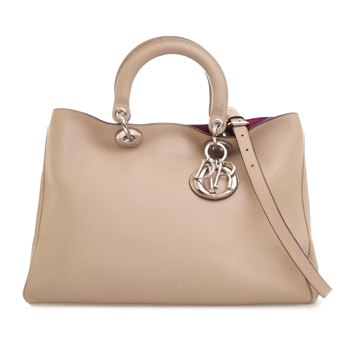 Dior Leather Handbag Rovelle Bags