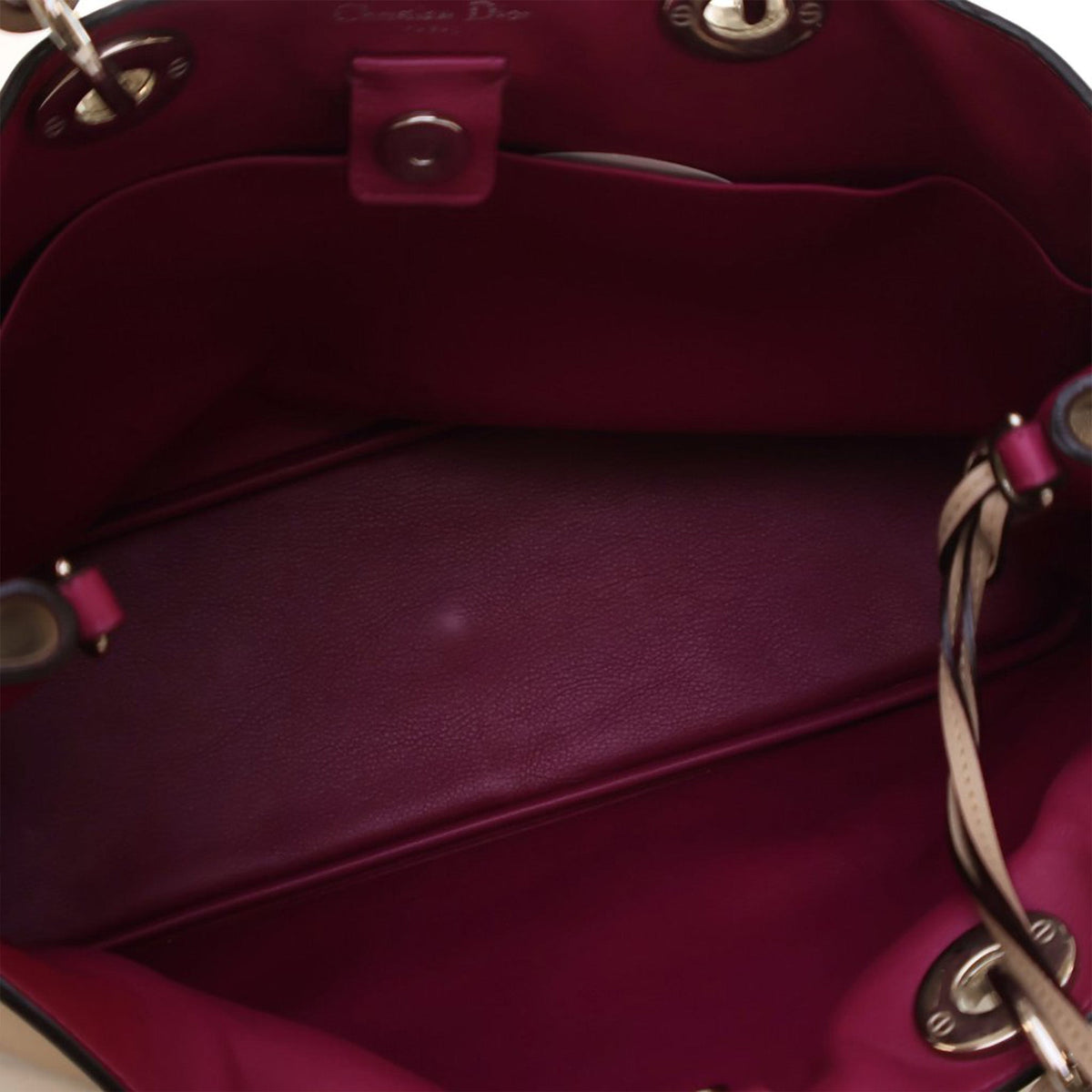 Dior Leather Handbag Rovelle Bags