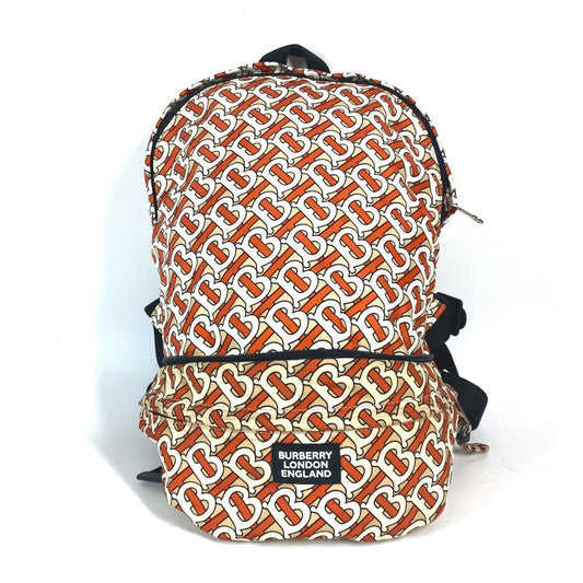 BURBERRY Backpack Nylon Orange Sling bag, waist pouch, belt bag TB logo unisex(Unisex)