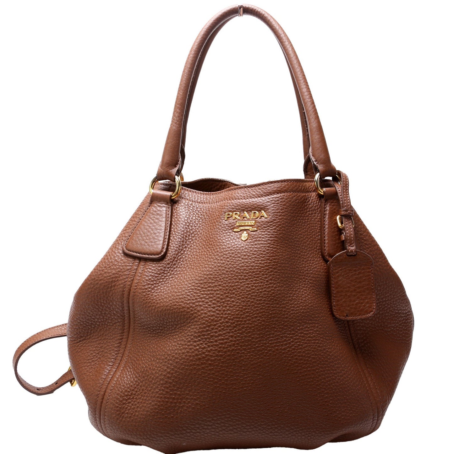 Prada Vitello Daino Convertible Satchel Bag Rovelle Bags
