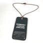 BURBERRY Pouch Nylon black Neck With Strap logo mens