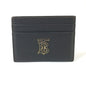 BURBERRY Card Case leather black TB Women