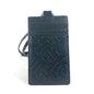 BURBERRY Card Case leather black TB logo unisex(Unisex)