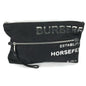 BURBERRY Clutch bag 8014756 Nylon black Horse ferry HORSEFERRY mens
