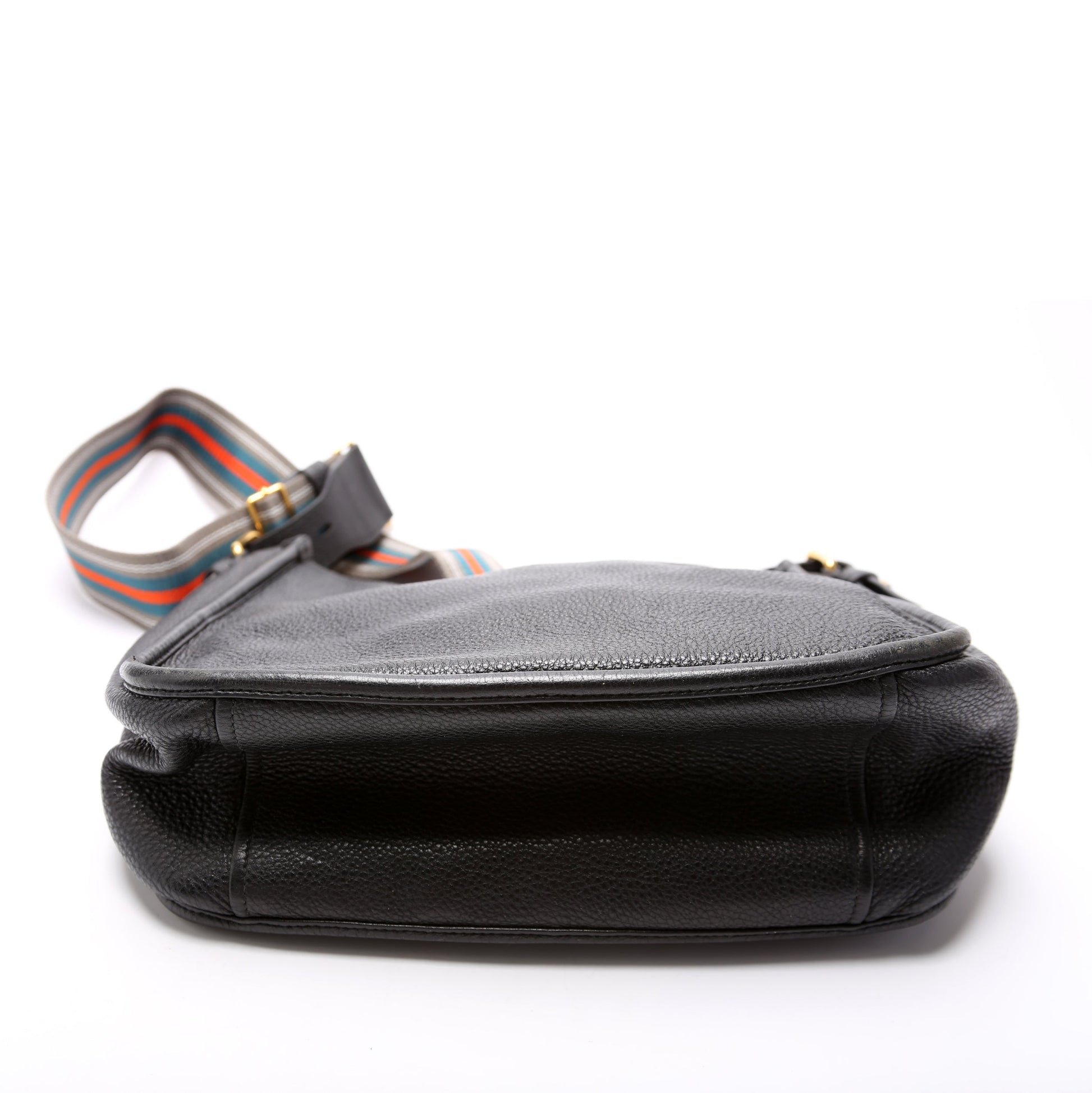 Prada Vitello Daino Hobo Black Bag Rovelle Bags