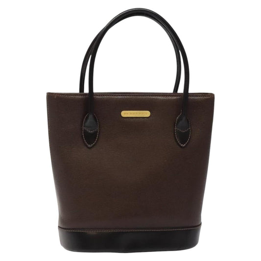 Burberry Brown Leather Handbag ( )