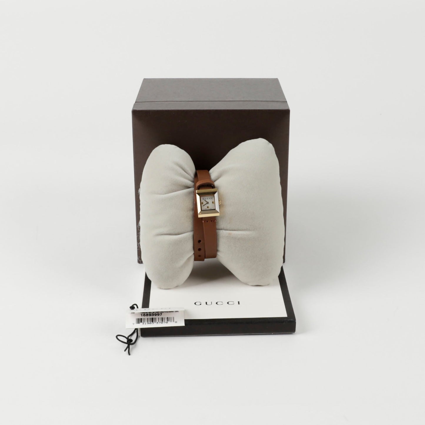 Gucci YA128521 G Frame Double Strap Quartz Watch 142538741