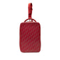 Red Dior Oblique Perforated Calfskin Galaxy World Tour Shoe Case Satchel Rovelle Bags