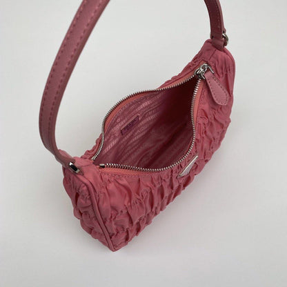 Prada Cleo Leather Shoulder Bag