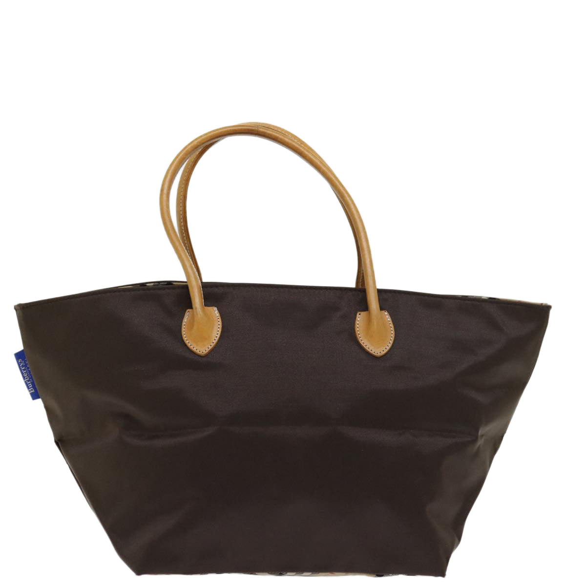 Burberry Nova Brand Check Brown Tote Bag Style 4