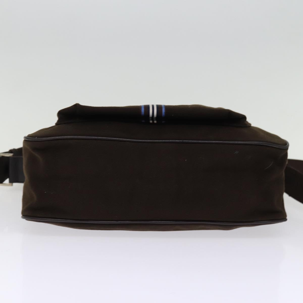 Burberry Brand Canvas Brown Shoulder Bag