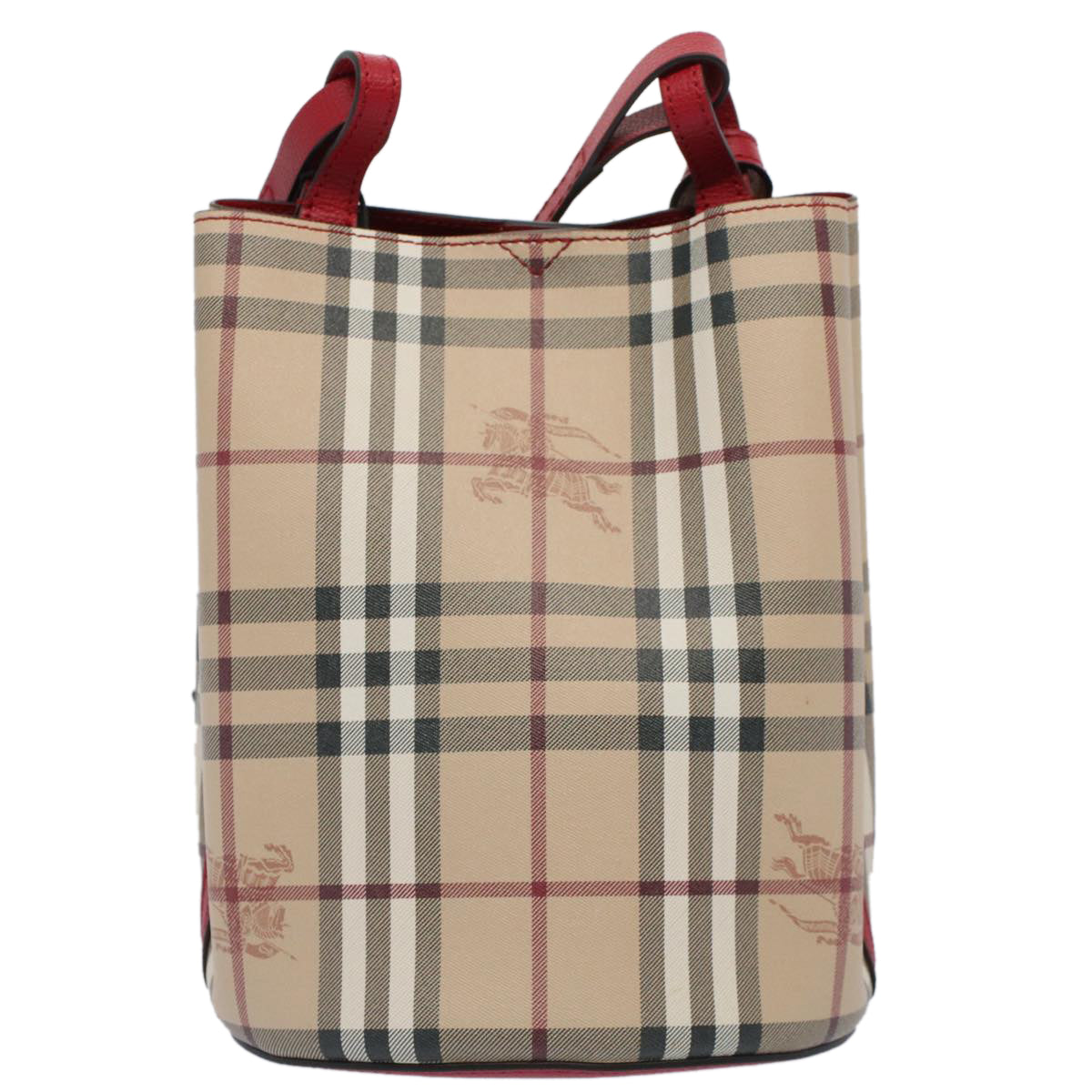 Burberry Nova Brand Check White Shoulder Bag Style 7