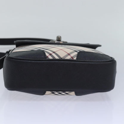 Burberry Nova Brand Canvas White Shoulder Bag Style 44
