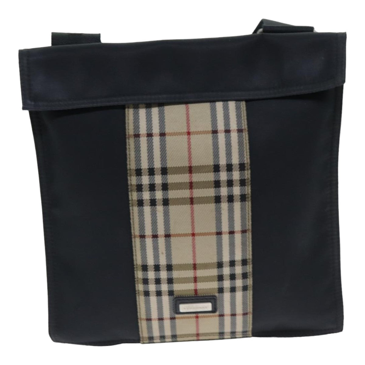 Burberry Nova Brand Check Black Shoulder Bag Style 7