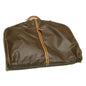 Luxury CELINE Macadam Canvas Garment Cover Brown PVC Leather  18226