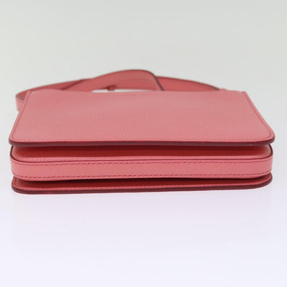 Burberry Brand Leather Pink Shoulder Bag