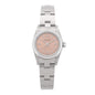 Stainless Steel 24mm Oyster Perpetual Datejust Watch Pink 76080