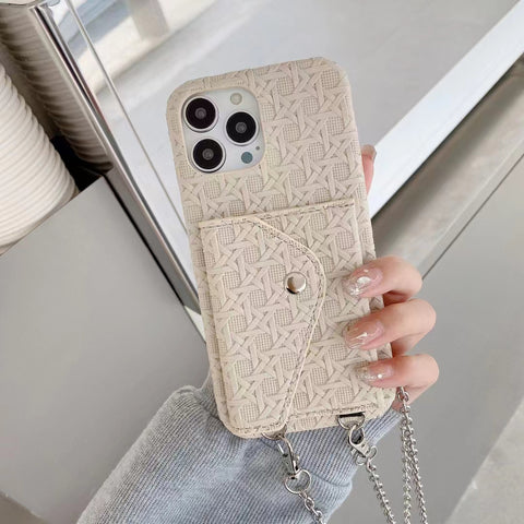Luxury Card Holder  phone case for iPhone