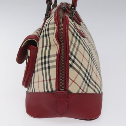 Burberry Nova Check Beige Canvas Handbag ( )