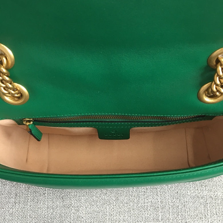 Gucci Marmont Small Matelassé Shoulder Bag