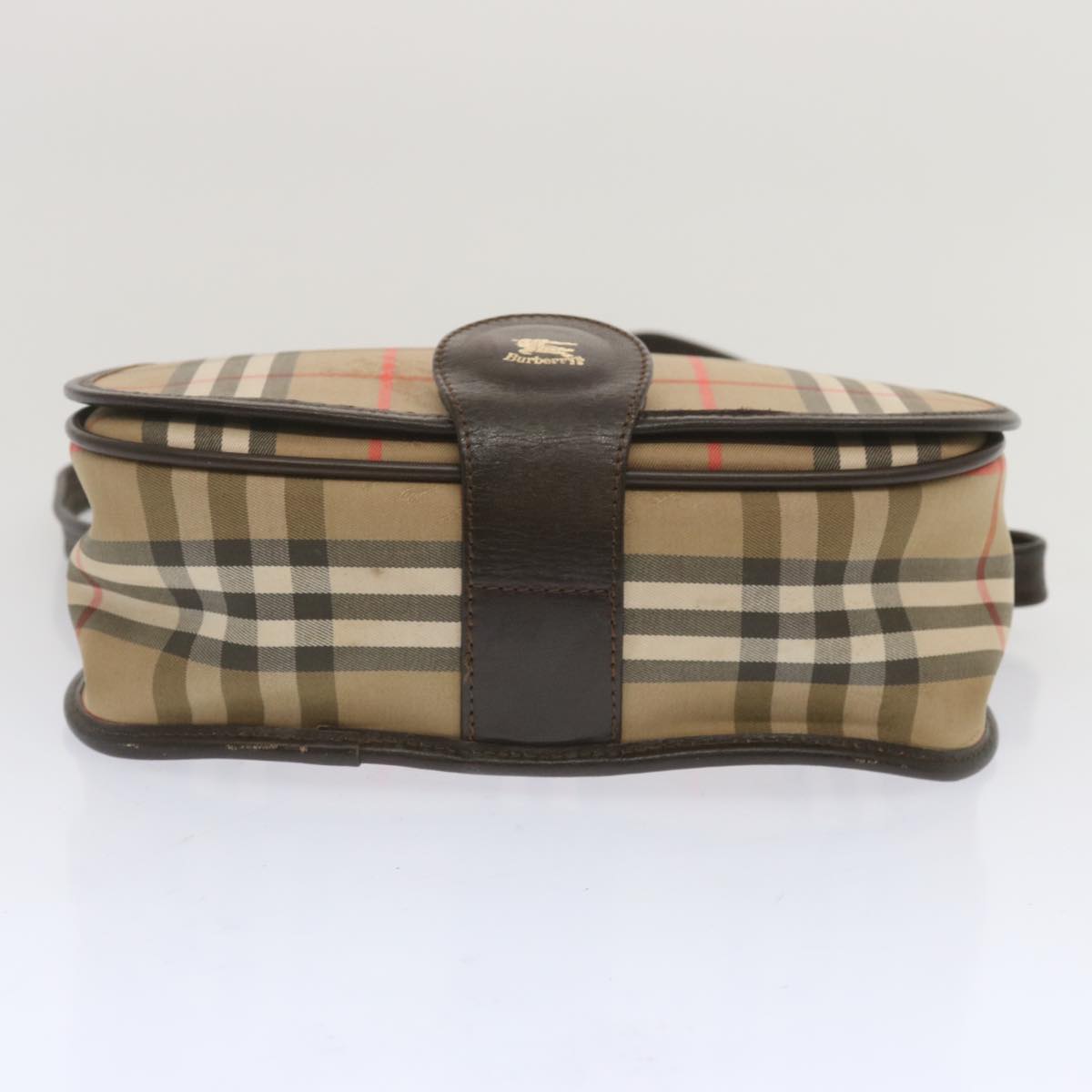 Burberry Nova Brand Canvas White Shoulder Bag Style 9