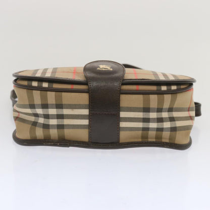 Burberry Nova Brand Canvas White Shoulder Bag Style 9