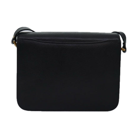 Burberry Nova Brand Leather Black Shoulder Bag Style 5