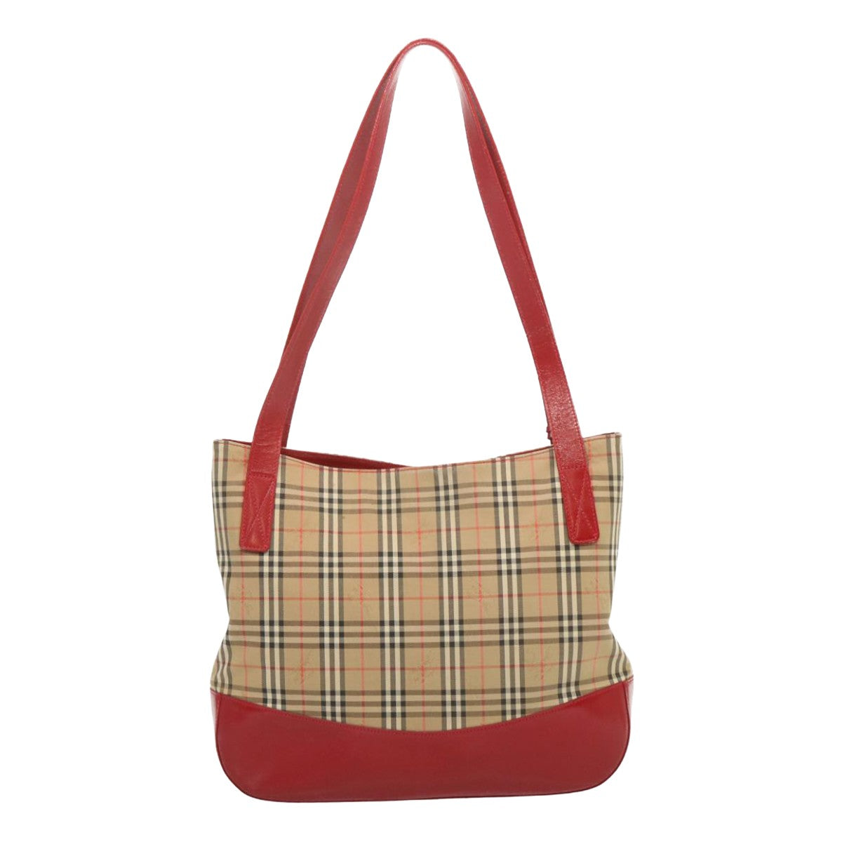 Burberry Nova Brand Canvas White Tote Bag Style 8