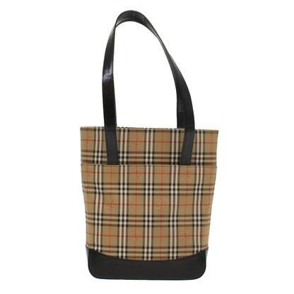 Burberry Brand Canvas Brown Shoulder Bag Style 4