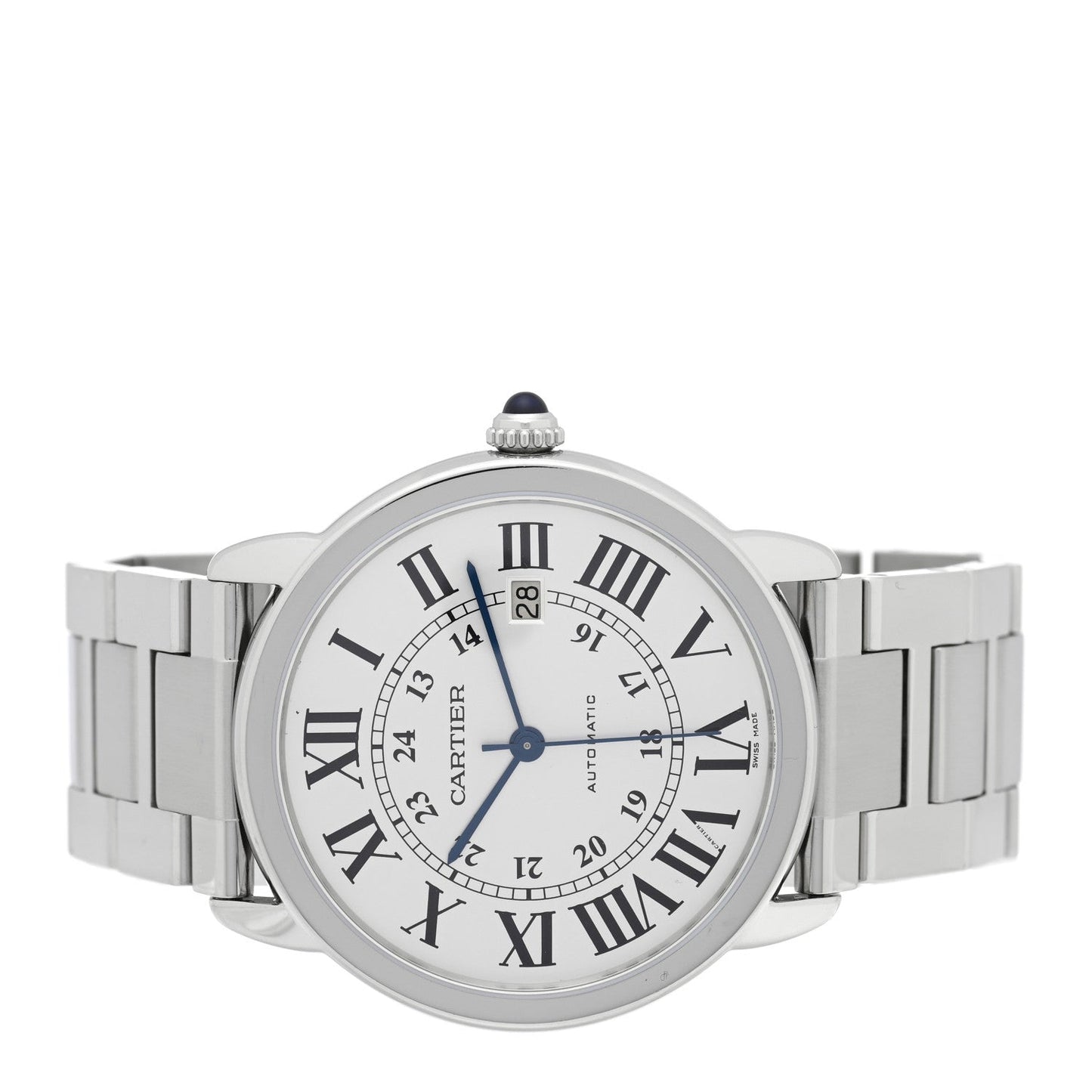 Stainless Steel 42mm Ronde Solo Automatic Watch