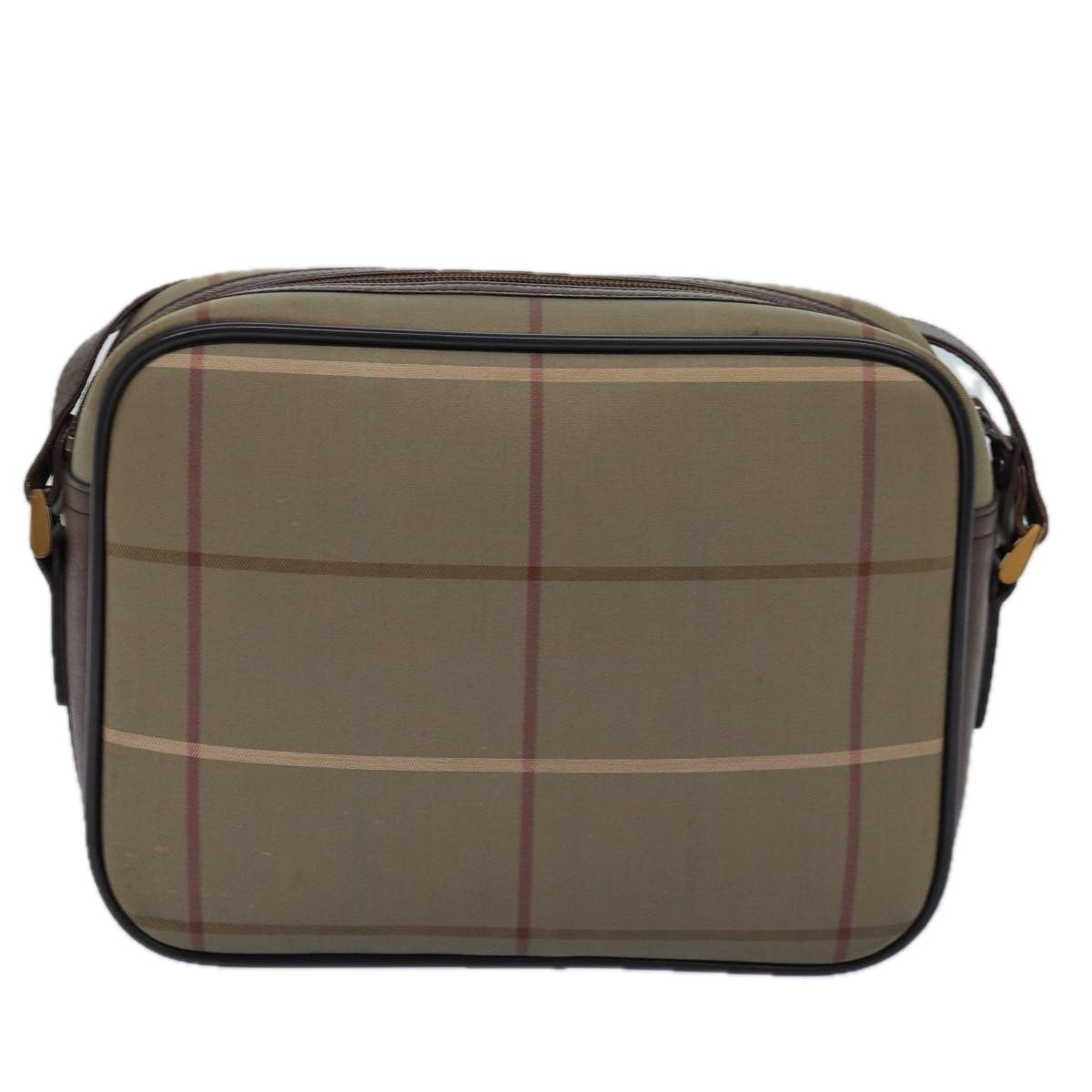 Burberry Brand Canvas White Shoulder Bag Style 21
