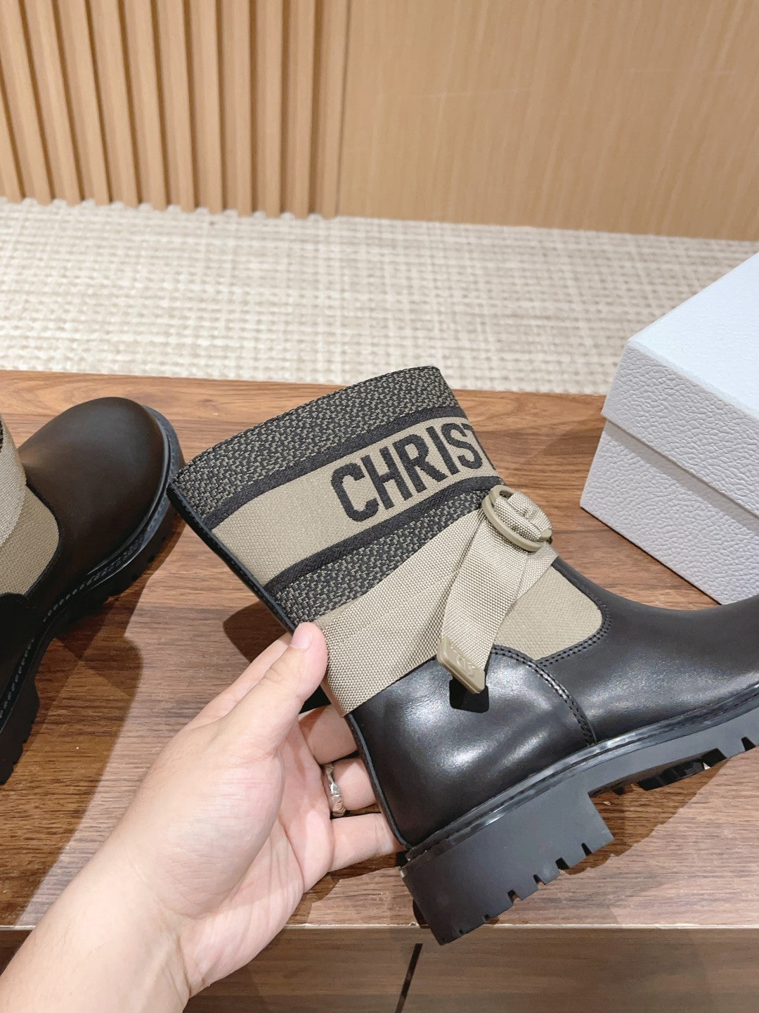 Christian Dior  D Major Ankle Boots