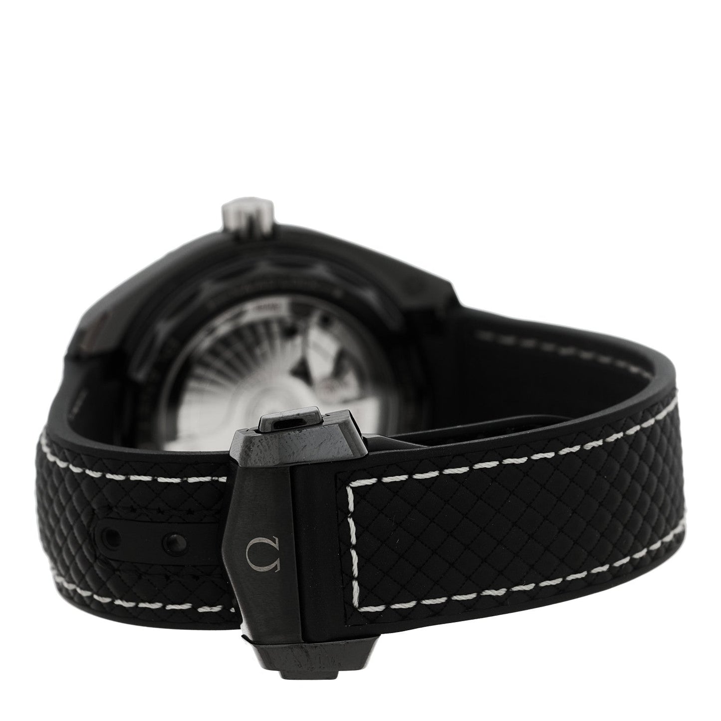 Ceramic Titanium Rubber 39.5mm Seamaster Planet Ocean 600M Automatic Watch Black 215.92.40.20.01.001