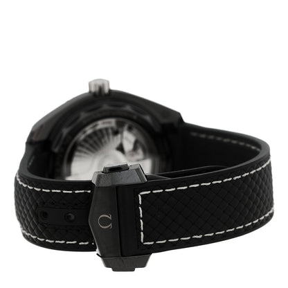 Ceramic Titanium Rubber 39.5mm Seamaster Planet Ocean 600M Automatic Watch Black 215.92.40.20.01.001