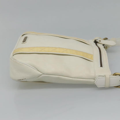 Burberry - Beige Leather Shoulder Bag ( )