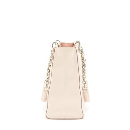 Dior Lady Dior Tote Purse Calfskin Light Beige Rovelle Bags