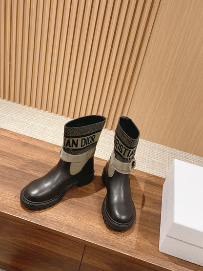 Christian Dior  D Major Ankle Boots