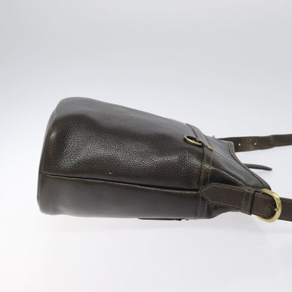 Burberry Brown Leather Shoulder Bag ( )