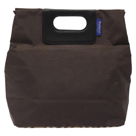 Burberry Blue Label Brown Nylon Handbag ( )