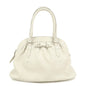 Christian Dior Leather Shoulder Bag Hand Bag White 10-Ru-0037 Rovelle Bags
