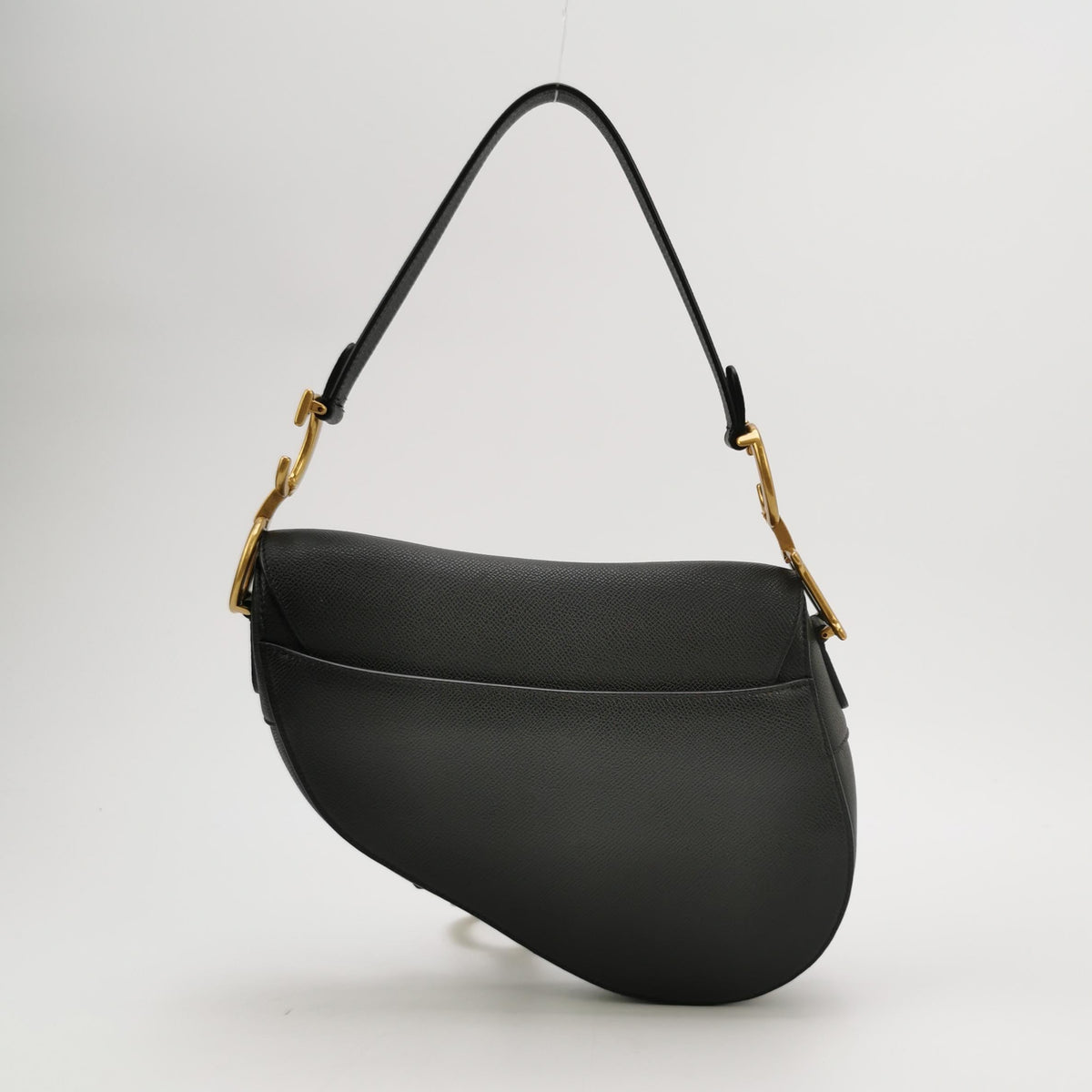 Dior Saddle 2020 Medium Grained Calfskin Leather Bag Black Rovelle Bags