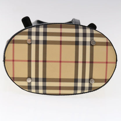 Burberry Tartan Brand Canvas White Shoulder Bag