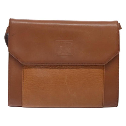 Burberry Brown Leather Shoulder Bag ( )