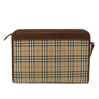Burberry Brand Canvas White Clutch Bag Style 7
